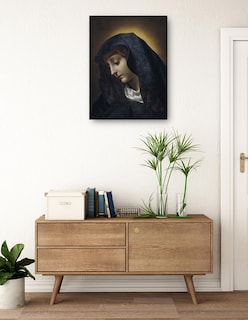 Foto 3 | Foto 3 | Cuadro Decorativo - La Virgen (1631 – 1686)- Carlo Dolci - Religión - 46x61 - Impresión En Lienzo - Fine Art Tj