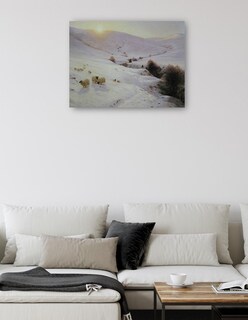 Foto 5 | Foto 5 | Cuadro Decorativo - Colinas Del Sur- Joseph Farquharson - Religión - 46x61 - Impresión En Lienzo - Fine Art Tj