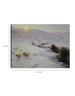 Foto 6 | Foto 6 | Cuadro Decorativo - Colinas Del Sur- Joseph Farquharson - Religión - 46x61 - Impresión En Lienzo - Fine Art Tj