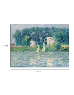 Foto 6 | Foto 6 | Cuadro Decorativo - Veleros En El Oise- Gustave Caillebotte - Religión - 69x92 - Impresión En Lienzo - Fine Art Tj