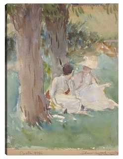 Foto 1 | Foto 1 | Cuadro Decorativo - Bajo Los Sauces- John Singer Sargent - Abstracto - 77x102 - Impresión En Lienzo - Fine Art Tj