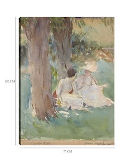 Foto 6 | Foto 6 | Cuadro Decorativo - Bajo Los Sauces- John Singer Sargent - Abstracto - 77x102 - Impresión En Lienzo - Fine Art Tj