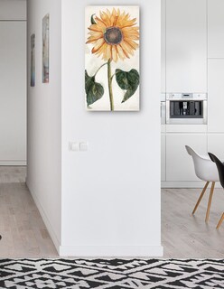 Foto 4 | Foto 4 | Cuadro Decorativo - Girasol (1688-1698)- Johan Teyler - Floral - 54x102 - Impresión En Lienzo - Fine Art Tj
