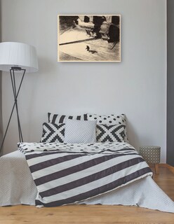 Foto 3 | Foto 3 | Cuadro Decorativo - Sombras Nocturnas (1921)- Edward Hopper - Paisaje - 77x102 - Impresión En Lienzo - Fine Art Tj
