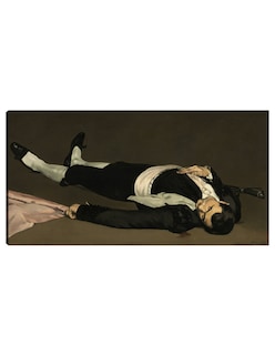 Foto 1 | Foto 1 | Cuadro Decorativo - El Torero Muerto 1864- Edouard Manet - Fotografía - 46x89 - Impresión En Lienzo - Fine Art Tj