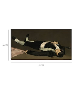 Foto 6 | Foto 6 | Cuadro Decorativo - El Torero Muerto 1864- Edouard Manet - Fotografía - 46x89 - Impresión En Lienzo - Fine Art Tj