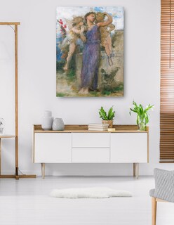 Foto 5 | Foto 5 | Cuadro Decorativo - Tendencias Propuestas- William Bouguereau - Religión - 28x36 - Impresión En Lienzo - Fine Art Tj