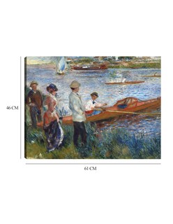 Foto 6 | Foto 6 | Cuadro Decorativo - Remeros En Chatou (1879)- Pierre-auguste Renoir - Religión - 46x61 - Impresión En Lienzo - Fine Art Tj