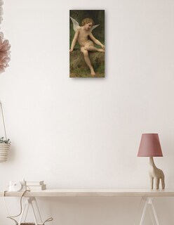 Foto 3 | Foto 3 | Cuadro Decorativo - Amor En La Espina (1894)- William Bouguereau - Religión - 34x64 - Impresión En Lienzo - Fine Art Tj