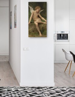 Foto 4 | Foto 4 | Cuadro Decorativo - Amor En La Espina (1894)- William Bouguereau - Religión - 34x64 - Impresión En Lienzo - Fine Art Tj