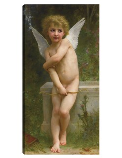 Foto 1 | Foto 1 | Cuadro Decorativo - Amor Picado (1894)- William Bouguereau - Religión - 46x89 - Impresión En Lienzo - Fine Art Tj