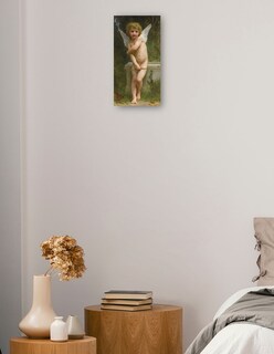 Foto 2 | Foto 2 | Cuadro Decorativo - Amor Picado (1894)- William Bouguereau - Religión - 46x89 - Impresión En Lienzo - Fine Art Tj