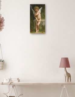 Foto 3 | Foto 3 | Cuadro Decorativo - Amor Picado (1894)- William Bouguereau - Religión - 46x89 - Impresión En Lienzo - Fine Art Tj