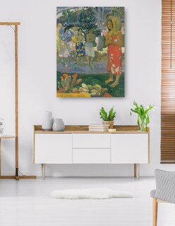 Foto 5 | Foto 5 | Cuadro Decorativo - Ia Orana María (ave María)- Paul Gauguin - Fotografía - 77x102 - Impresión En Lienzo - Fine Art Tj