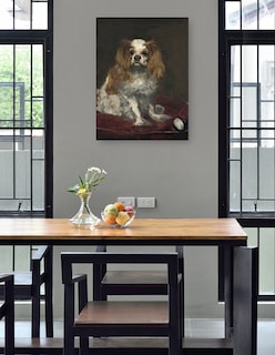 Foto 4 | Foto 4 | Cuadro Decorativo - Un Rey Charles Spaniel (c. 1866)- Edouard Manet - Animales - 28x36 - Impresión En Lienzo - Fine Art Tj