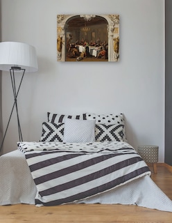 Foto 3 | Foto 3 | Cuadro Decorativo - La Última Cena, 1713/1714- Sebastiano Ricci - Religión - 69x92 - Impresión En Lienzo - Fine Art Tj