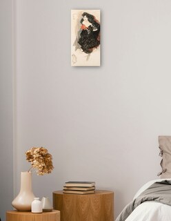 Foto 2 | Foto 2 | Cuadro Decorativo - Estudio Para Judith Ii (ca 1908)- Gustav Klimt - Fotografía - 72x138 - Impresión En Lienzo - Fine Art Tj