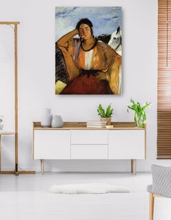 Foto 5 | Foto 5 | Cuadro Decorativo - Gitano Con Un Cigarrillo- Edouard Manet - Fotografía - 46x61 - Impresión En Lienzo - Fine Art Tj