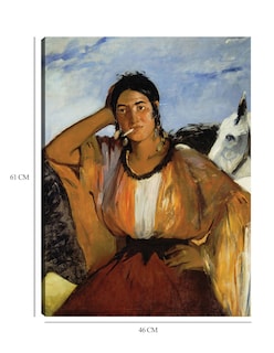 Foto 6 | Foto 6 | Cuadro Decorativo - Gitano Con Un Cigarrillo- Edouard Manet - Fotografía - 46x61 - Impresión En Lienzo - Fine Art Tj