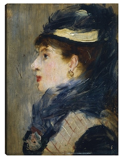 Foto 1 | Foto 1 | Cuadro Decorativo - Retrato De Una Dama- Edouard Manet - Fotografía - 77x102 - Impresión En Lienzo - Fine Art Tj