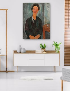 Foto 5 | Foto 5 | Cuadro Decorativo - Chaim Soutine- Amedeo Modigliani - Fotografía - 28x36 - Impresión En Lienzo - Fine Art Tj