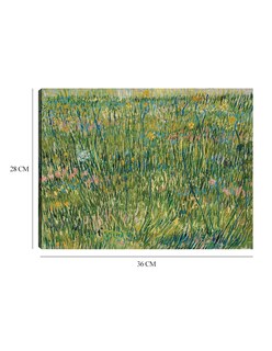 Foto 6 | Foto 6 | Cuadro Decorativo - Parche De Hierba (1887)- Vincent Van Gogh - Religión - 28x36 - Impresión En Lienzo - Fine Art Tj