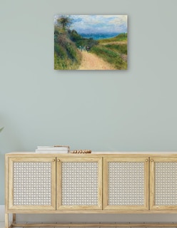 Foto 4 | Foto 4 | Cuadro Decorativo - Ruta À berneval- Pierre-auguste Renoir - Religión - 46x61 - Impresión En Lienzo - Fine Art Tj