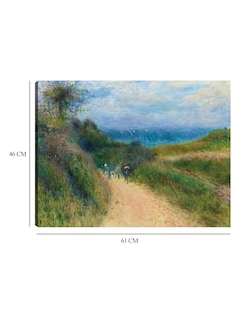 Foto 6 | Foto 6 | Cuadro Decorativo - Ruta À berneval- Pierre-auguste Renoir - Religión - 46x61 - Impresión En Lienzo - Fine Art Tj