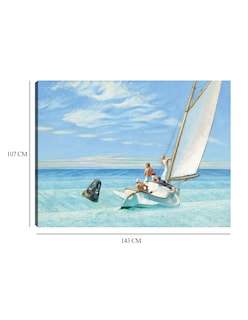 Foto 6 | Foto 6 | Cuadro Decorativo - Oleaje Del Suelo (1939)- Edward Hopper - Costa - 107x143 - Impresión En Lienzo - Fine Art Tj