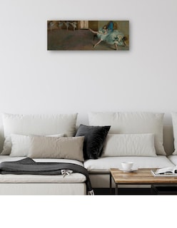 Foto 3 | Foto 3 | Cuadro Decorativo - Antes Del Ballet (c.1890/1982)- Edgar Degas - Fotografía - 44x117 - Impresión En Lienzo - Fine Art Tj