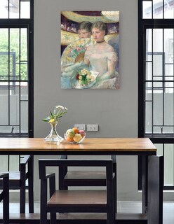 Foto 4 | Foto 4 | Cuadro Decorativo - El Palco- Mary Cassatt - Fotografía - 77x102 - Impresión En Lienzo - Fine Art Tj