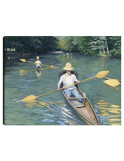 Foto 1 | Foto 1 | Cuadro Decorativo - Esquifes (1877)- Gustave Caillebotte - Religión - 28x36 - Impresión En Lienzo - Fine Art Tj