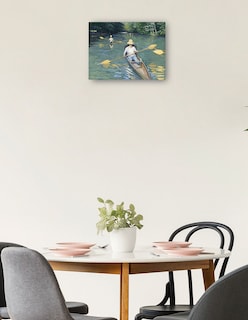 Foto 2 | Foto 2 | Cuadro Decorativo - Esquifes (1877)- Gustave Caillebotte - Religión - 28x36 - Impresión En Lienzo - Fine Art Tj