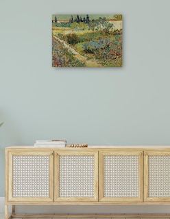 Foto 4 | Foto 4 | Cuadro Decorativo - Jardín En Arlés- Vincent Van Gogh - Paisaje - 77x102 - Impresión En Lienzo - Fine Art Tj