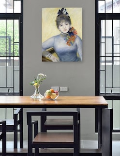Foto 4 | Foto 4 | Cuadro Decorativo - Carolina Rémy (hacia 1885)- Pierre-auguste Renoir - Fotografía - 46x61 - Impresión En Lienzo - Fine Art Tj