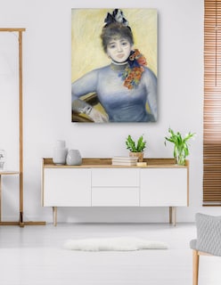 Foto 5 | Foto 5 | Cuadro Decorativo - Carolina Rémy (hacia 1885)- Pierre-auguste Renoir - Fotografía - 46x61 - Impresión En Lienzo - Fine Art Tj