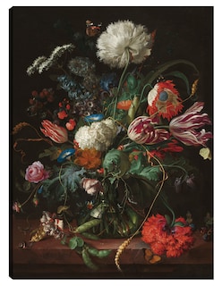 Foto 1 | Foto 1 | Cuadro Decorativo - Jarrón De Flores, C. 1660- Jan Davidsz De Heem - Floral - 46x61 - Impresión En Lienzo - Fine Art Tj