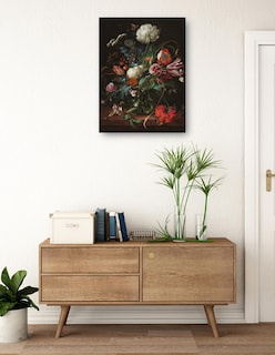 Foto 3 | Foto 3 | Cuadro Decorativo - Jarrón De Flores, C. 1660- Jan Davidsz De Heem - Floral - 46x61 - Impresión En Lienzo - Fine Art Tj