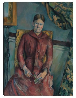 Foto 1 | Foto 1 | Cuadro Decorativo - Señora Cézanne- Paul Cezanne - Fotografía - 28x36 - Impresión En Lienzo - Fine Art Tj