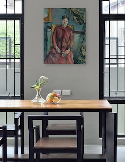 Foto 4 | Foto 4 | Cuadro Decorativo - Señora Cézanne- Paul Cezanne - Fotografía - 28x36 - Impresión En Lienzo - Fine Art Tj
