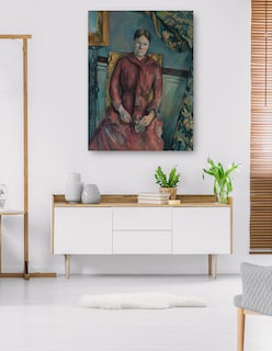 Foto 5 | Foto 5 | Cuadro Decorativo - Señora Cézanne- Paul Cezanne - Fotografía - 28x36 - Impresión En Lienzo - Fine Art Tj