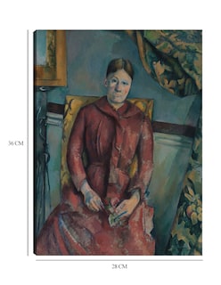 Foto 6 | Foto 6 | Cuadro Decorativo - Señora Cézanne- Paul Cezanne - Fotografía - 28x36 - Impresión En Lienzo - Fine Art Tj