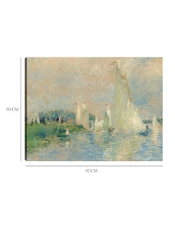 Foto 6 | Foto 6 | Cuadro Decorativo - Regata En Argenteuil- Pierre-auguste Renoir - Religión - 69x92 - Impresión En Lienzo - Fine Art Tj