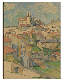 Foto 1 | Foto 1 | Cuadro Decorativo - Jardín- Paul Cezanne - Ciudades - 69x92 - Impresión En Lienzo - Fine Art Tj