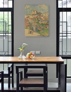 Foto 4 | Foto 4 | Cuadro Decorativo - Jardín- Paul Cezanne - Ciudades - 69x92 - Impresión En Lienzo - Fine Art Tj