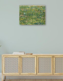 Foto 4 | Foto 4 | Cuadro Decorativo - Parche De Hierba (1887)- Vincent Van Gogh - Religión - 46x61 - Impresión En Lienzo - Fine Art Tj
