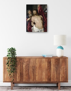 Foto 2 | Foto 2 | Cuadro Decorativo - Ecce Homo (1800 - 1857)- Peter Paul Rubens - Religión - 46x61 - Impresión En Lienzo - Fine Art Tj