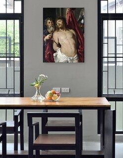 Foto 4 | Foto 4 | Cuadro Decorativo - Ecce Homo (1800 - 1857)- Peter Paul Rubens - Religión - 46x61 - Impresión En Lienzo - Fine Art Tj