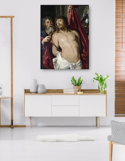 Foto 5 | Foto 5 | Cuadro Decorativo - Ecce Homo (1800 - 1857)- Peter Paul Rubens - Religión - 46x61 - Impresión En Lienzo - Fine Art Tj