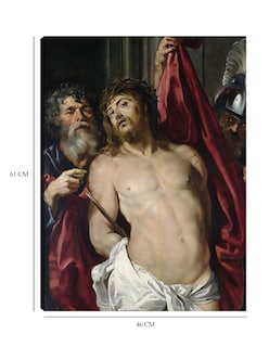 Foto 6 | Foto 6 | Cuadro Decorativo - Ecce Homo (1800 - 1857)- Peter Paul Rubens - Religión - 46x61 - Impresión En Lienzo - Fine Art Tj